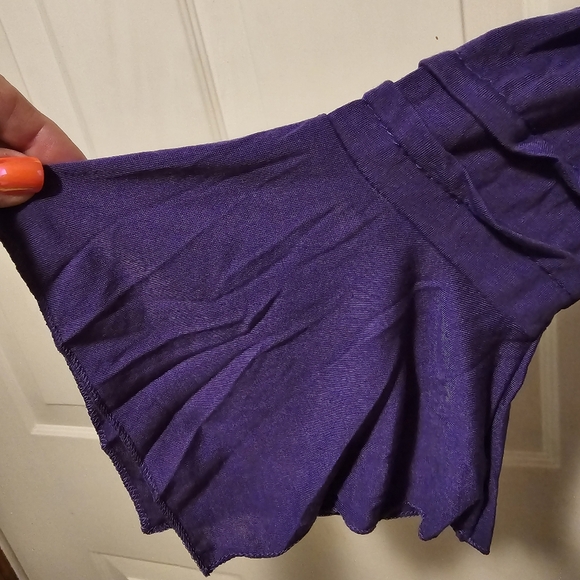 Purple 1/2 Button up Top Size XXL - Picture 3 of 6